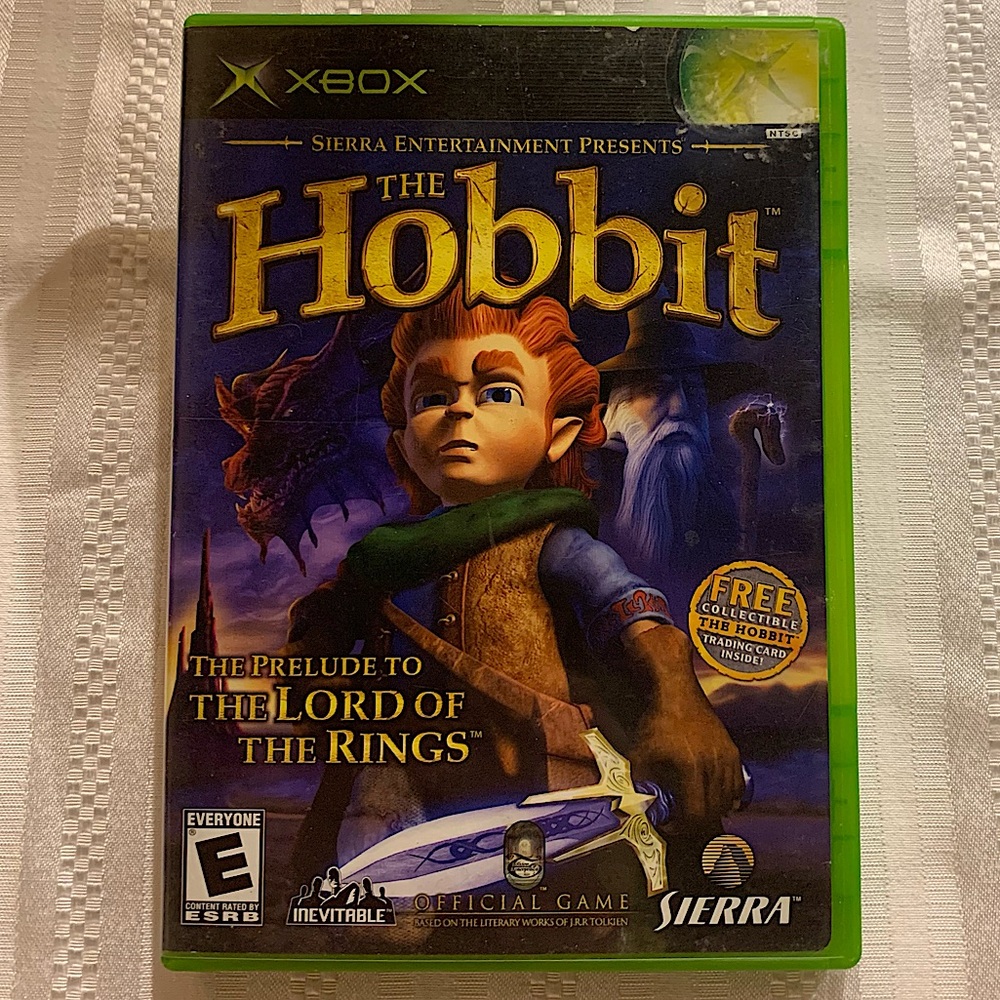 The Hobbit Original XBOX Video Game